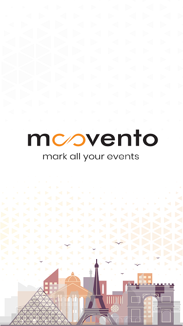 Moovento events Screen 1